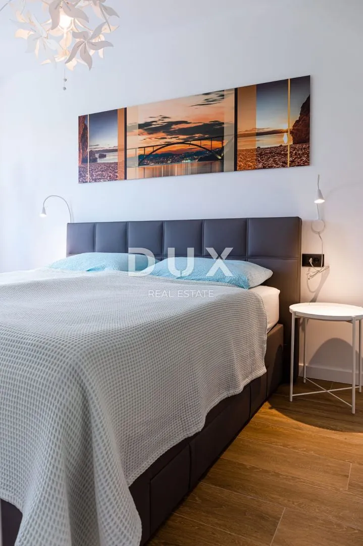 otok krk, grad krk - penthouse apartman sa pogledom na more - slika 12