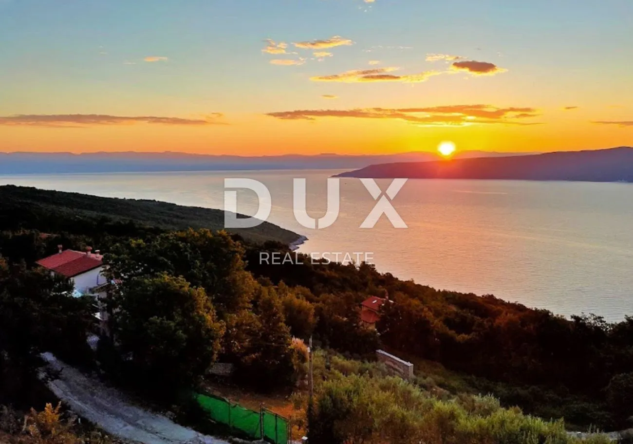 ISTRA, RABAC - Prostrana kuća s pogledom na more - Rabac, Labin