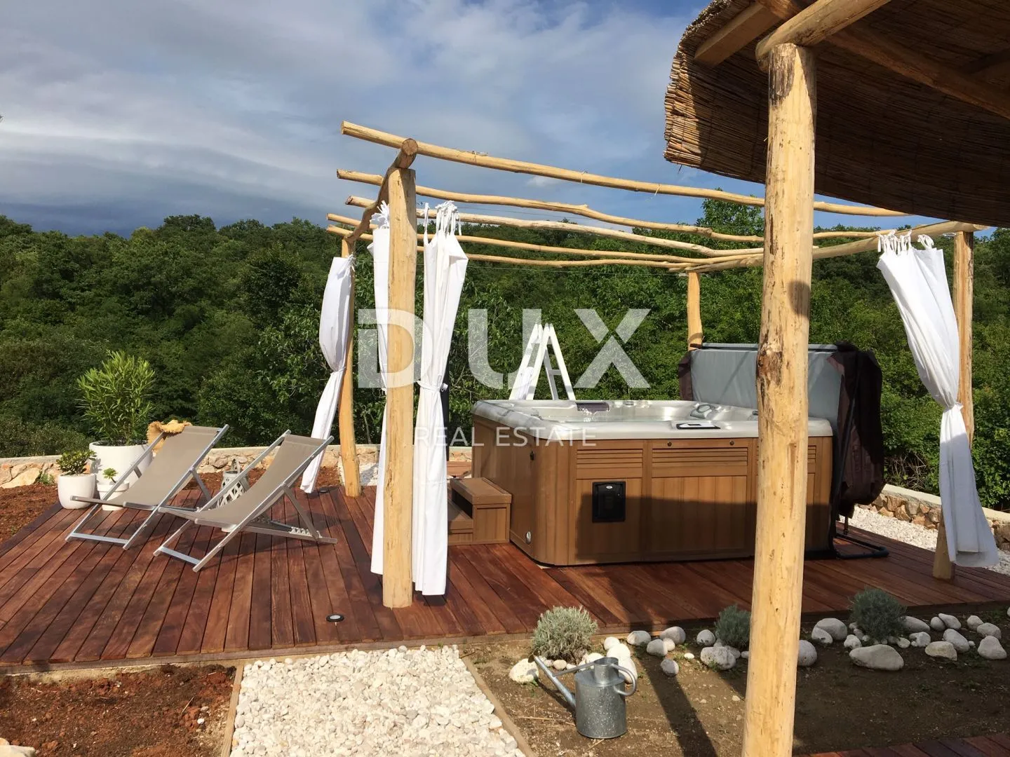 otok krk, dobrinj - rustikalna kuća s jacuzzijem - slika 38
