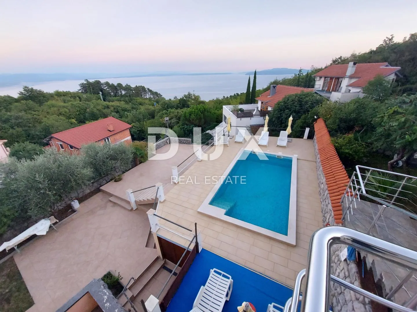 opatija, veprinac - vila 1000m2 s pogledom na more, 6 apartmana i bazenom + okoliš 1000m2 - slika 71