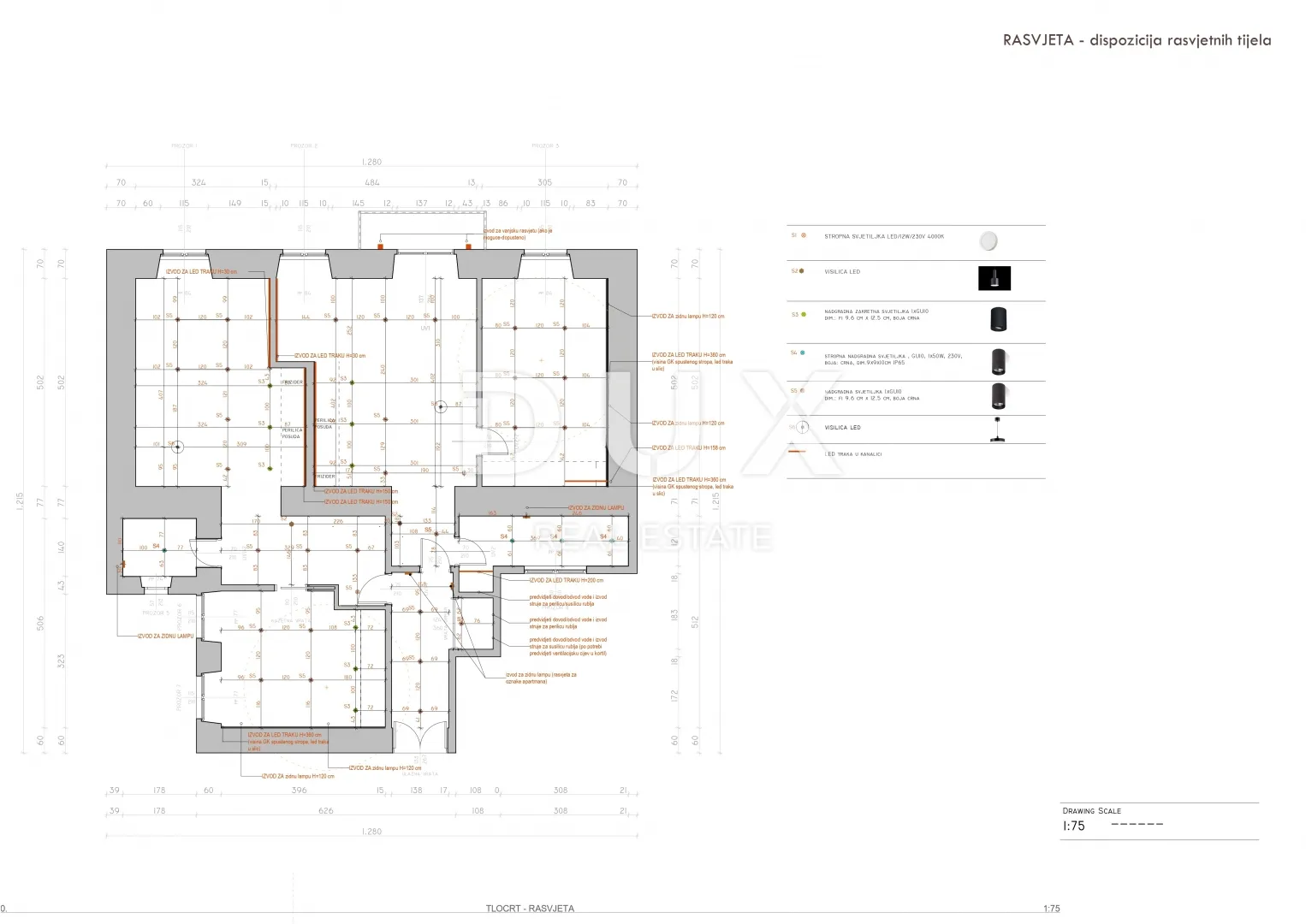 rijeka, centar, 4-sobni stan, 98,50 m2, 2 stambene jedinice - slika 7