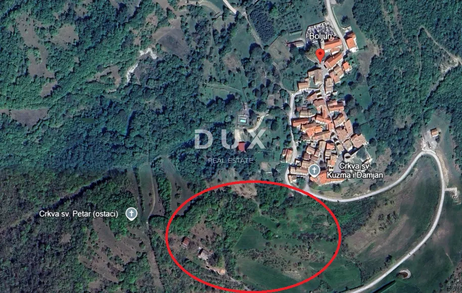 pazin, boljun - građevinsko zemljište 1930 m2 - slika 2
