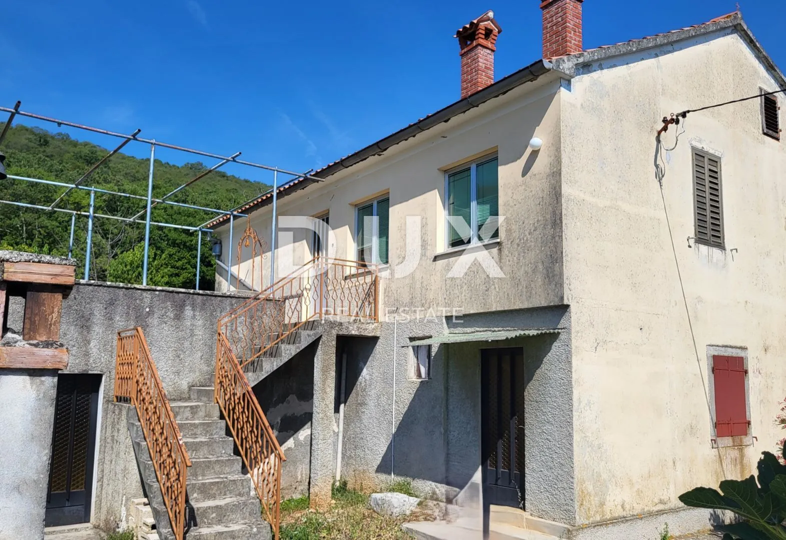 istra, labin - samostojeća kuća za adaptaciju s pogledom na more - slika 5