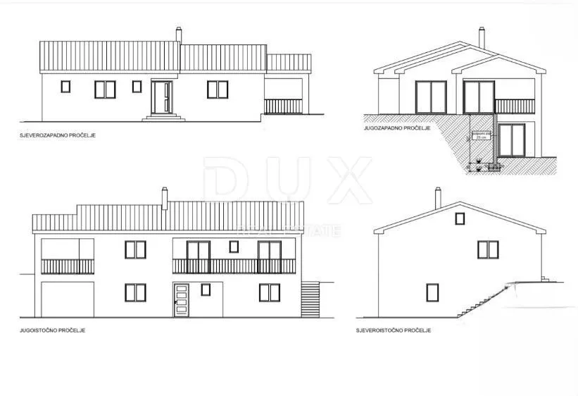 istra, grožnjan - građevinsko zemljište s projektom - slika 8