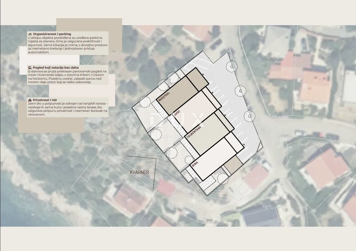 kvarner, kraljevica - tramontana residence: ekskluzivan stan b2, prvi red do mora, novogradnja, prilika - slika 2