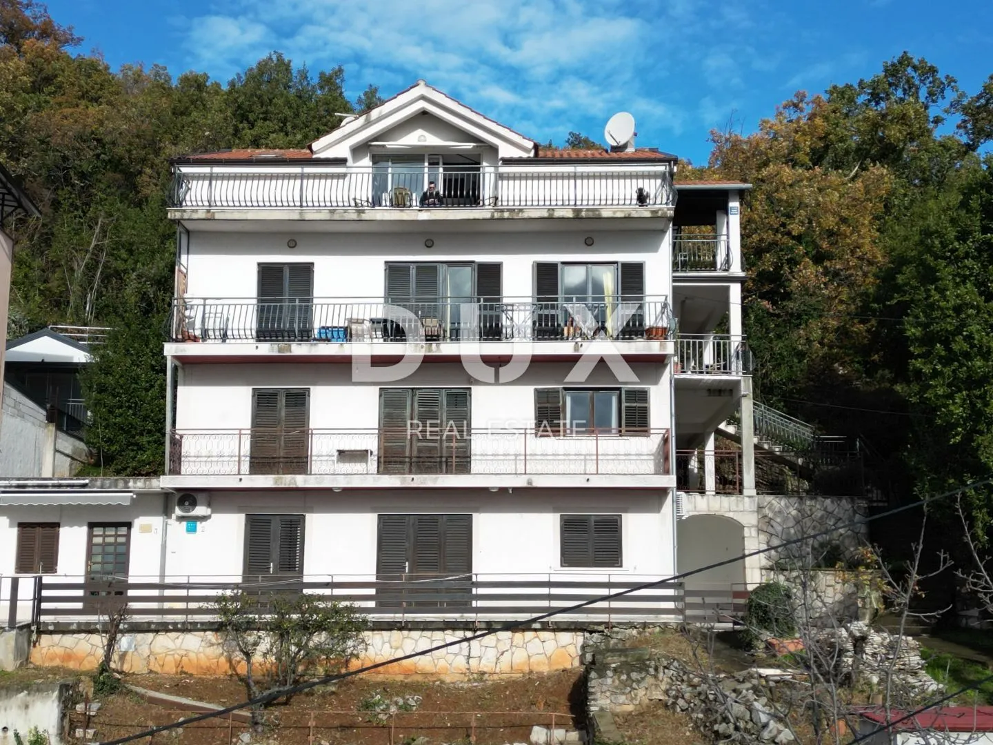 opatija - dio kuće s pogledom na more s 2 stana i 1 apartmanom - slika 24