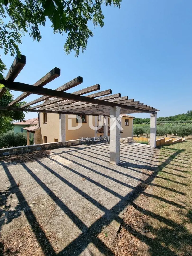 poreč, kaštelir, dvojna kuća, 121 m2, roh-bau, pogled na more - slika 11