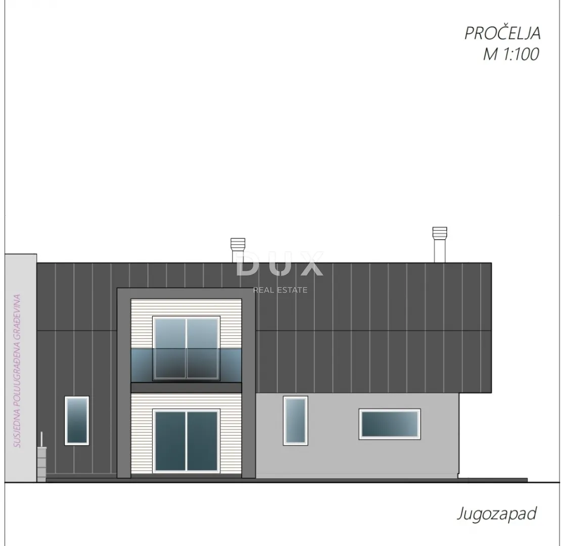 fužine, vrata- zemljište 300m2 s građevinskom dozvolom!!! u blizini jezera - slika 9