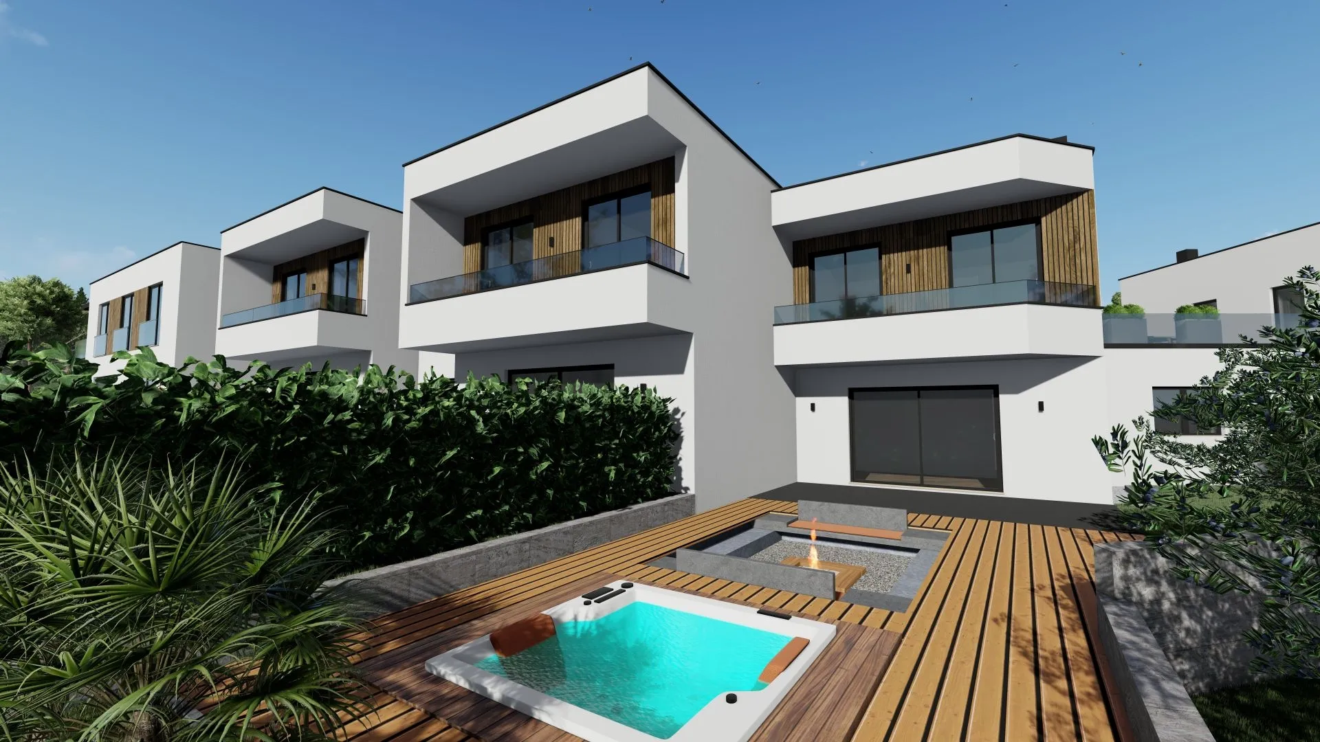 istra, poreč - lux vila sa vrtom i pogledom na more - slika 21