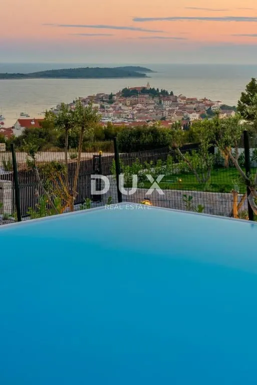 dalmacija, primošten - ekskluzivna dizajnerska vila s infinity bazenom i panoramskim pogledom na more - slika 10