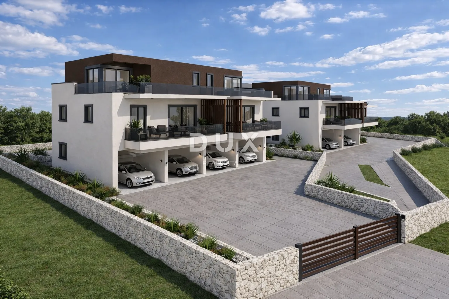 šibenik, brodarica – stan u novogradnji s garažom, 270 m od mora - slika 2