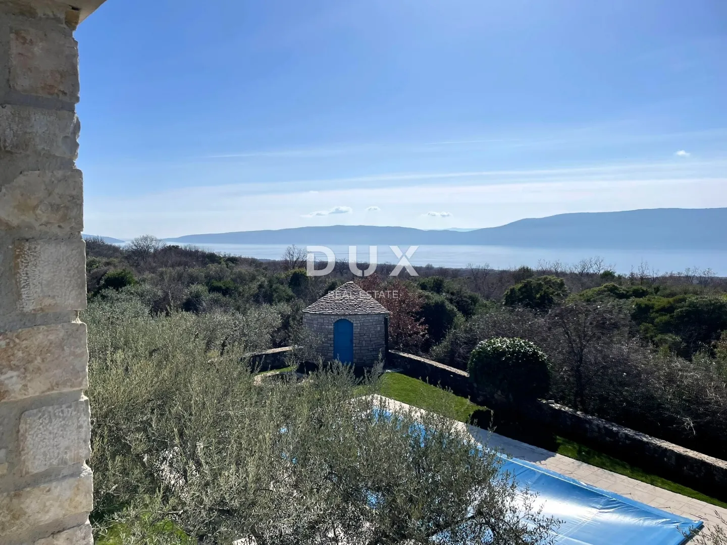 otok krk, linardići - mediteranska villa s pogledom na more - slika 2