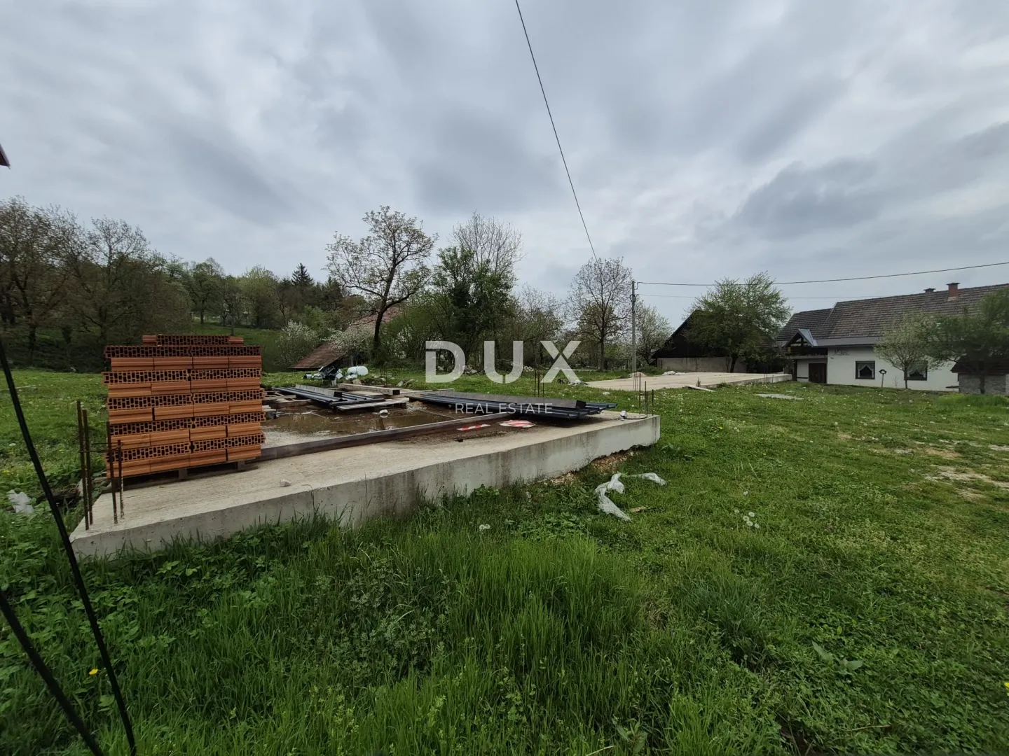 gorski kotar, vrbovsko, severin na kupi - započeta gradnja kuće 102m2, prilika za investiciju - slika 9