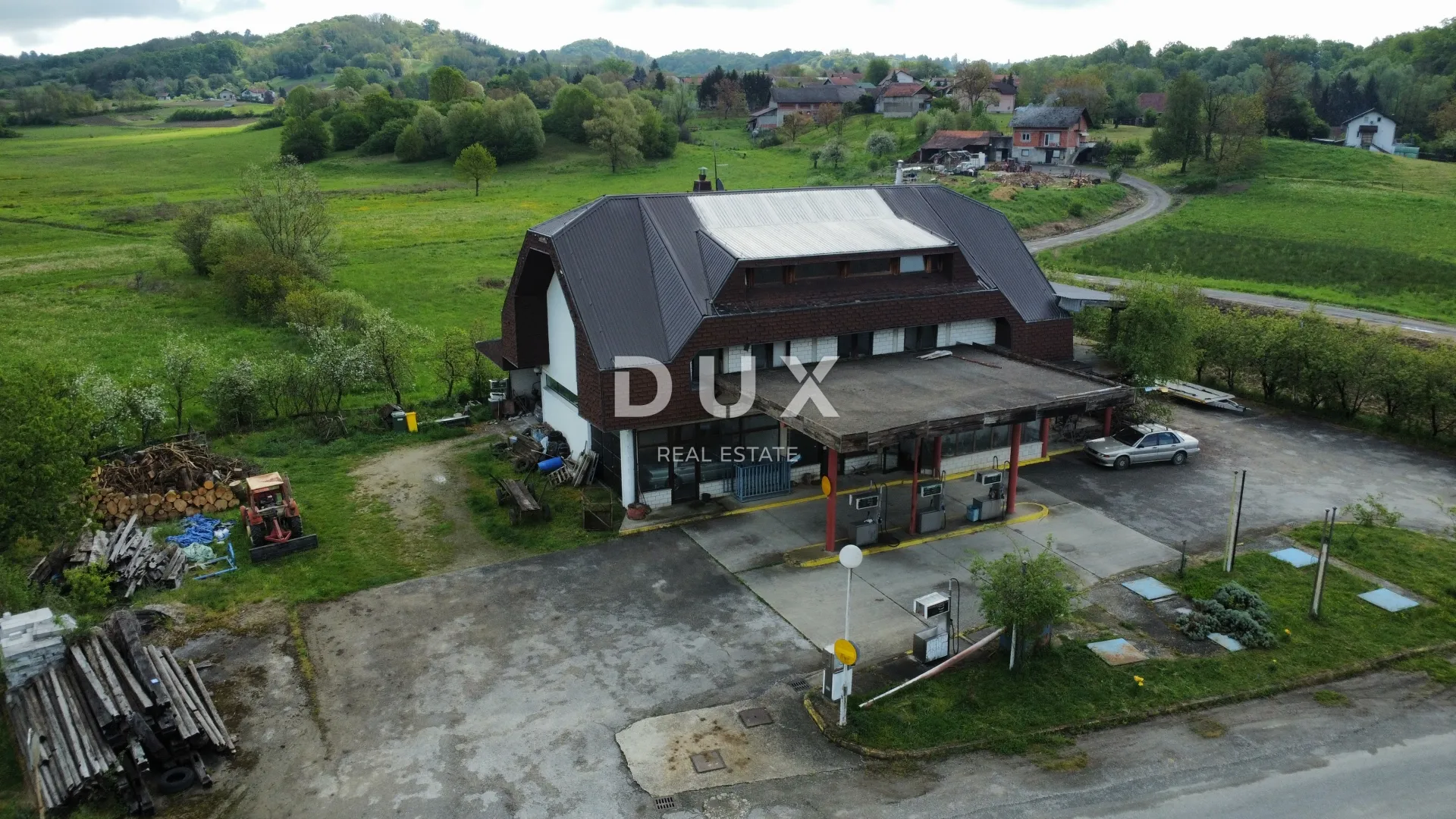 novi dvori klanječki, klanjec -benzinska postaja + 272 m2 zgrada - slika 2
