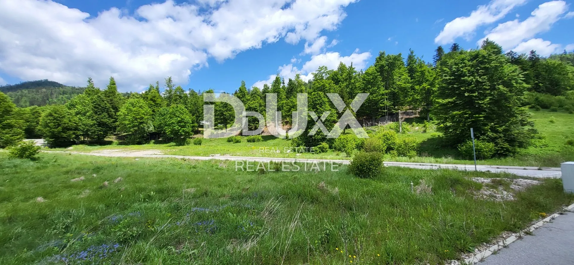 GORSKI KOTAR, FUŽINE - građevinsko zemljište 1107 m2 - investicijska prilika!