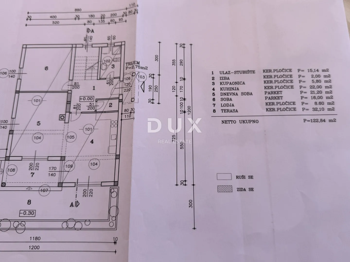 opatija, lovran - samostojeća kuća s garažom i panoramskim pogledom na more, prilika - slika 7
