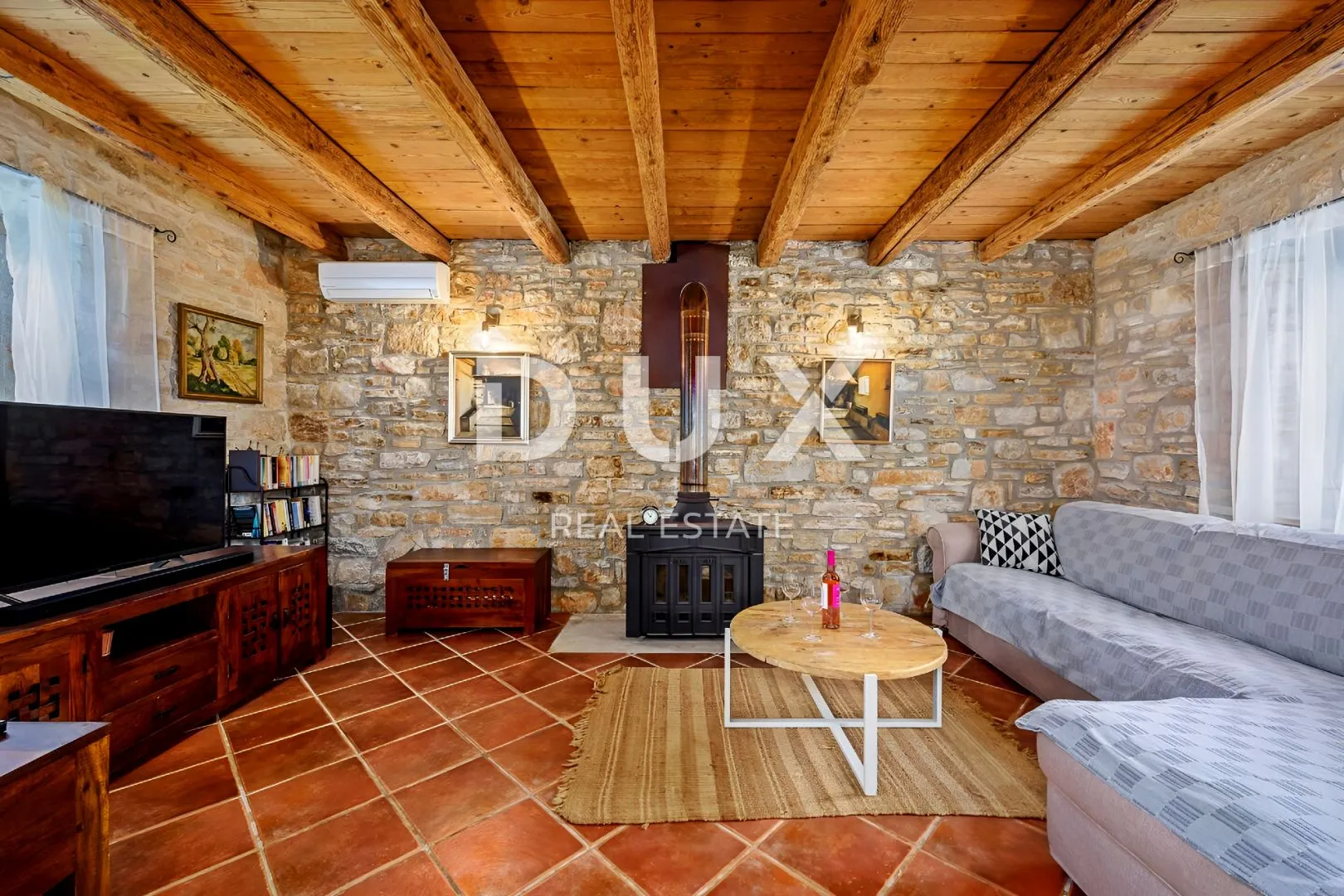istra, sveti lovreč - rustikalna kuća s bazenom - slika 23