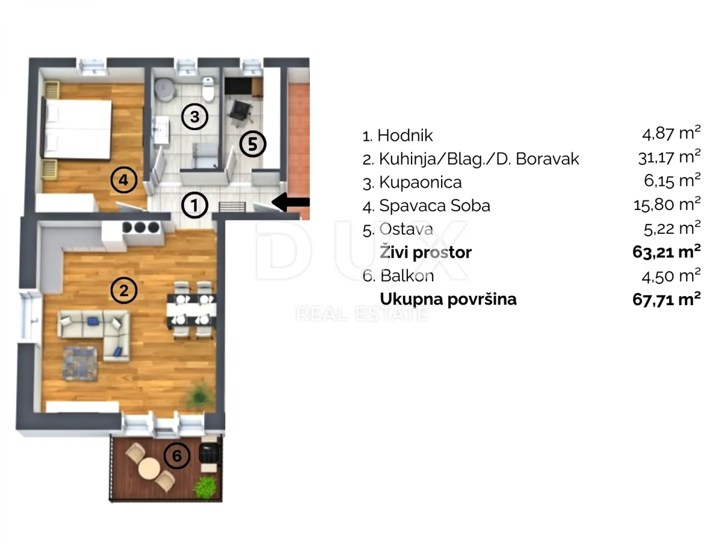istra, buje - komforan stan u kamenoj zgradi - slika 8