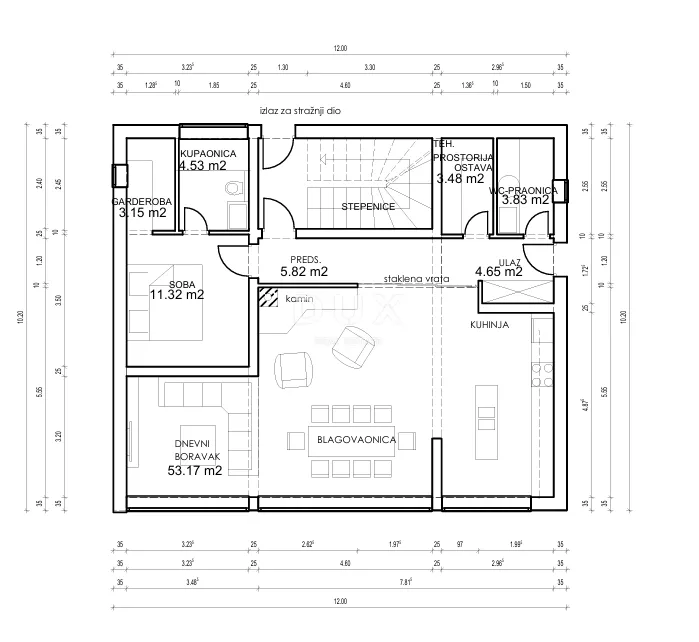 biograd, drage, villa 1. red do mora, 175 m2, bazen - slika 8