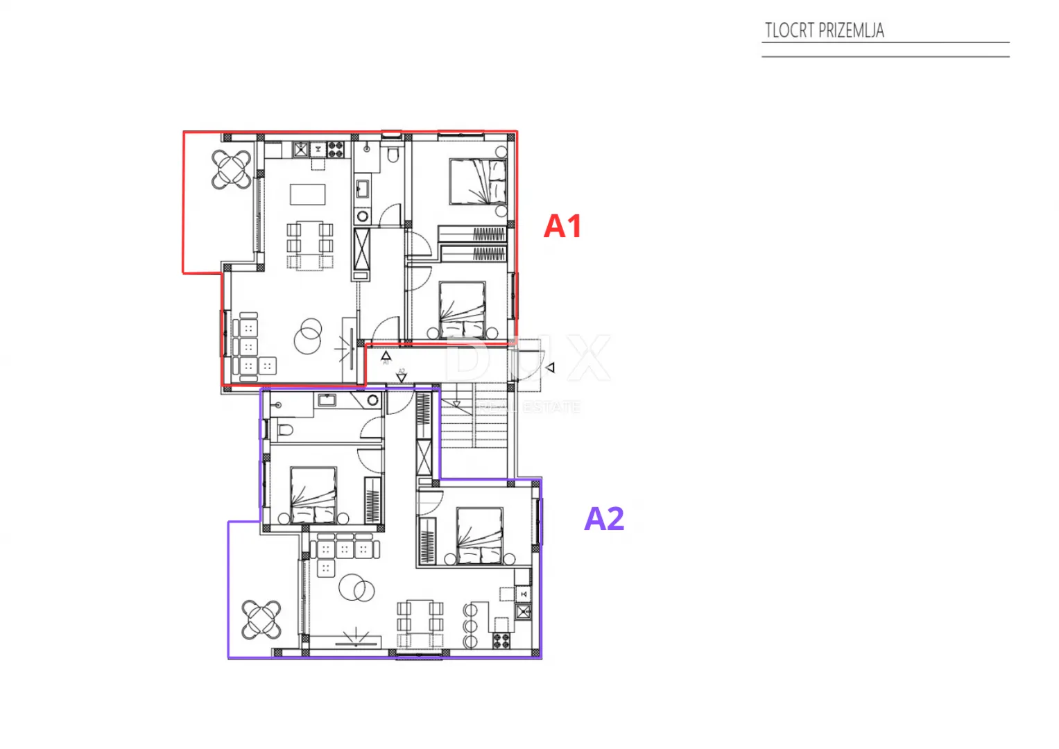 šibenik, brodarica – novogradnja, 2s+db, 2 parkinga, vrt, terasa - slika 8