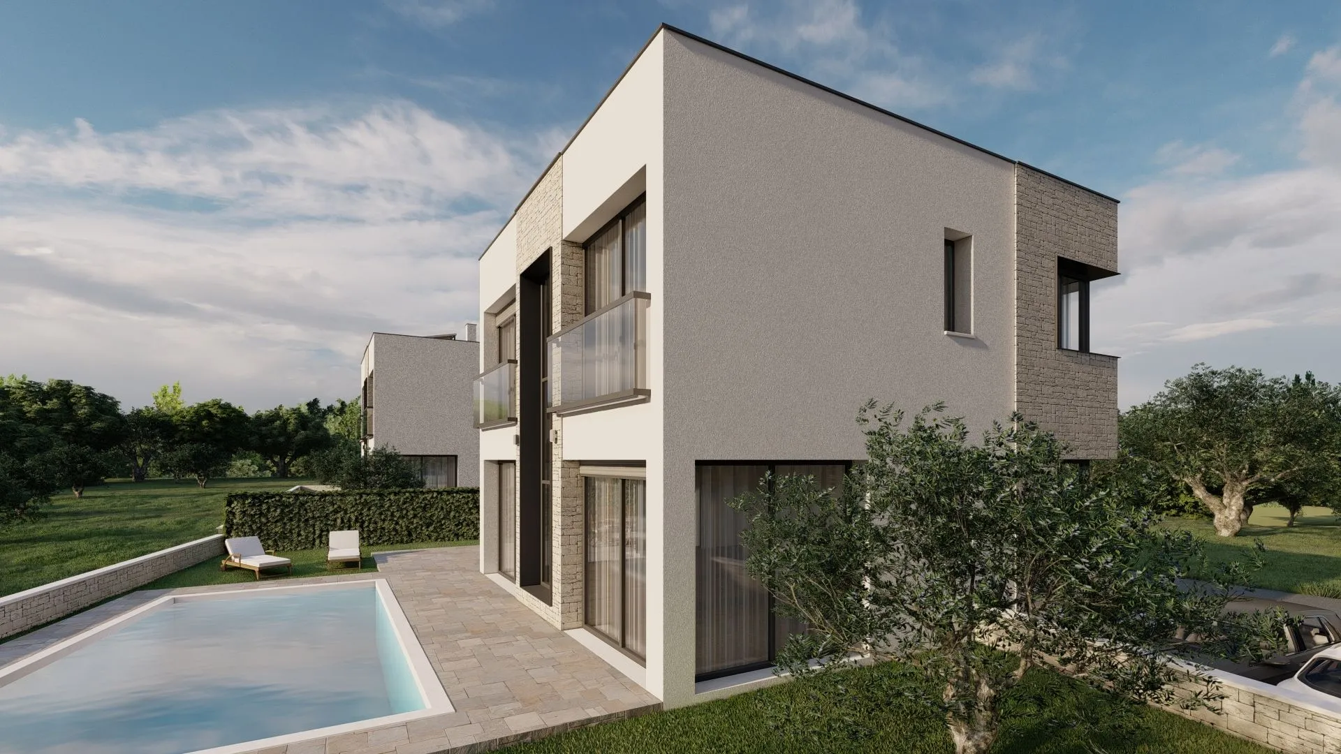 istra, brtonigla - moderna pametna vila s bazenom - slika 7