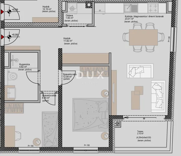 istra, poreč - suvremeni stan 2s+db u novom projektu, blizu mora, mogućnost finaciranja kreditom - slika 3