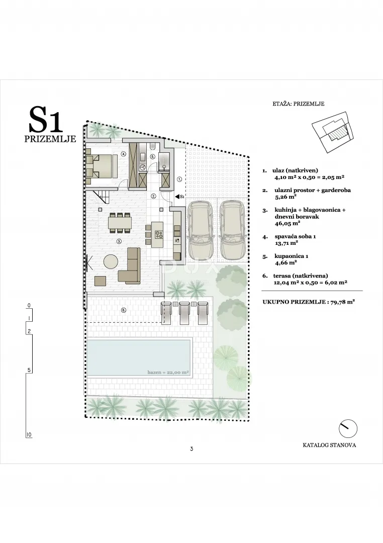 šibenik, vodice – duplex s bazenom, krovnom terasom i pogledom na more - slika 7