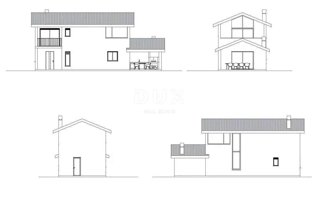 gorski kotar, severin na kupi - započeta gradnja kuće 132 m2 - slika 5