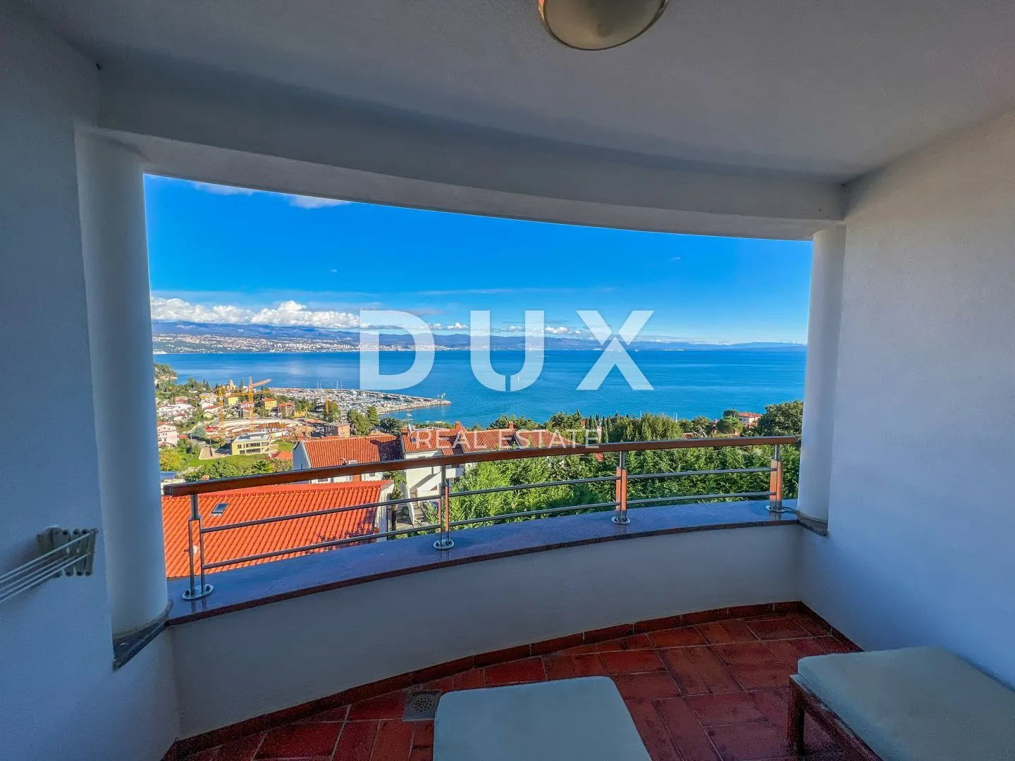 opatija, ičići - vrhunski dom u novijoj zgradi s bazenom blizu plaže, panoramski pogled i garaža - slika 3