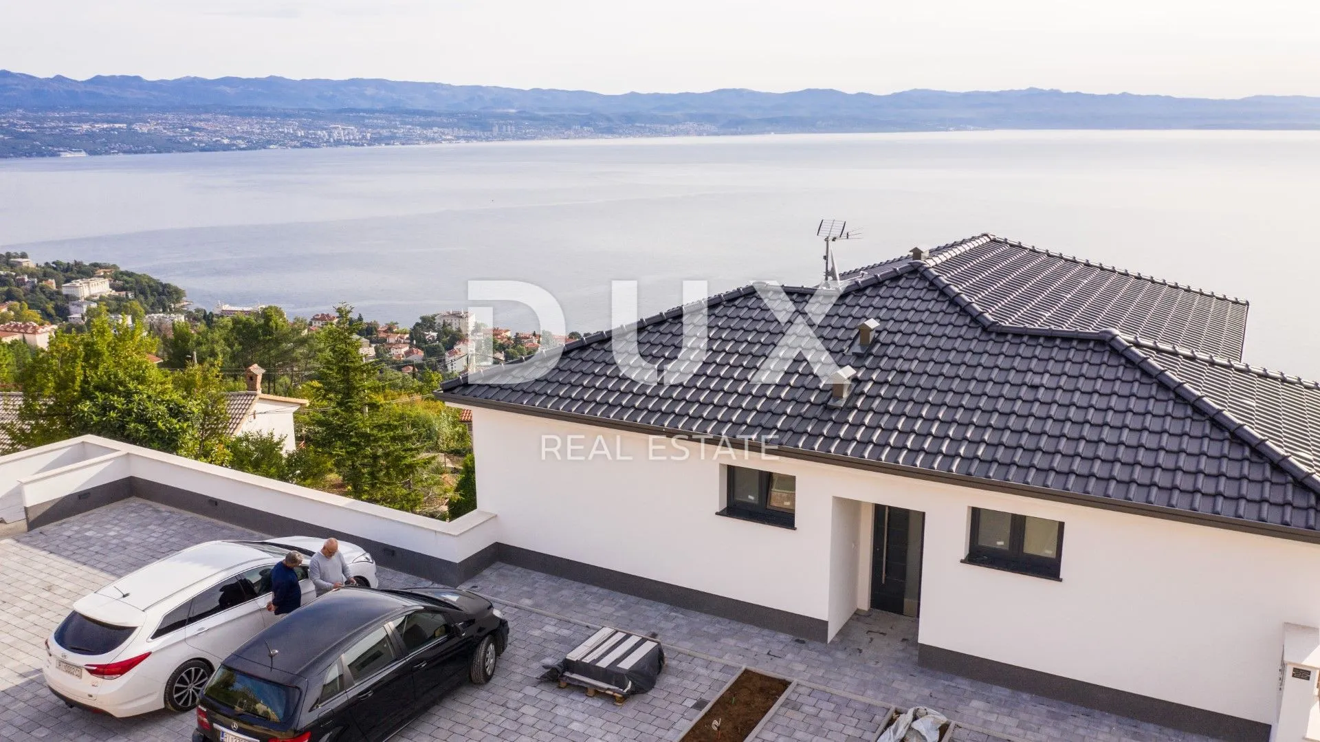 opatija, lovran, liganj - stan u vili s bazenom 120m2+terasa 27m2s panoramskim pogledom na more + okoliš 105m2 - slika 39