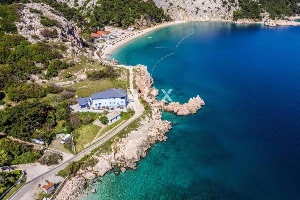 otok krk, baška - stan 1. red do mora s panoramskim pogledom - slika 4
