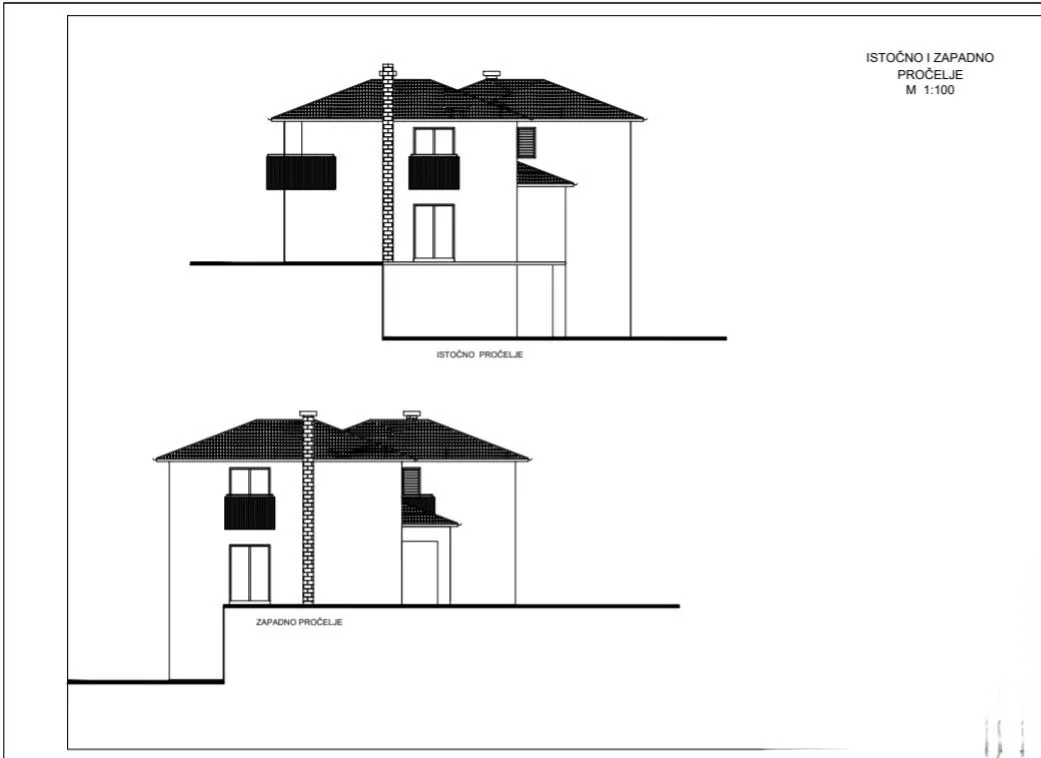 mučići - troetažni stan 213 m2 sa okućnicom 859 m2 - slika 2