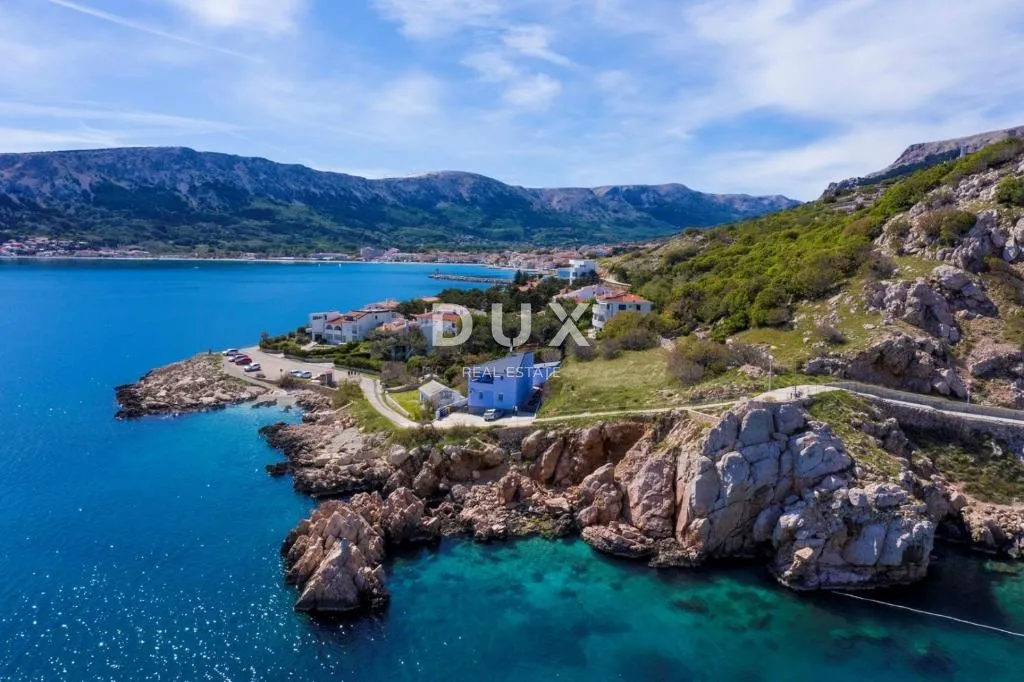 otok krk, baška - dva apartmana prvi red do mora - slika 8