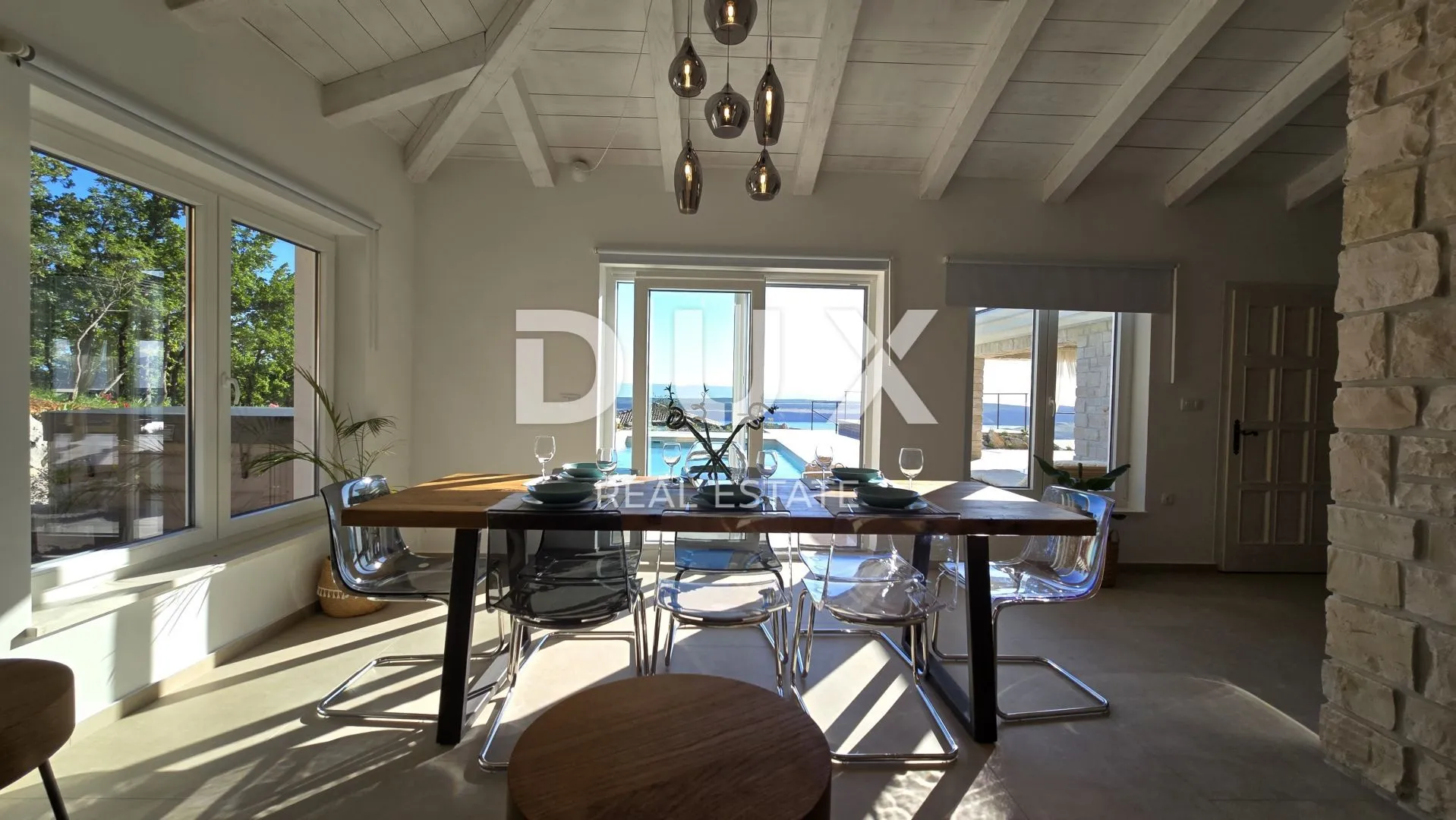 crikvenica, jadranovo - luksuzna kamena villa s grijanim bazenom - slika 33