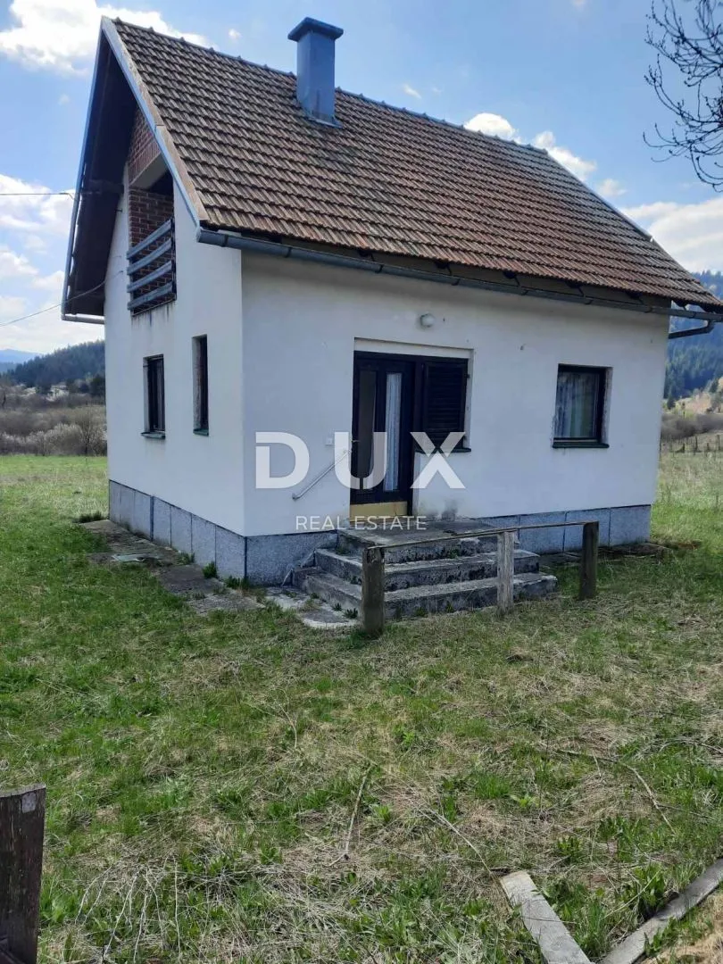 ogulin, lička jesenica - kuća u prirodi + zemljište!!! - slika 9