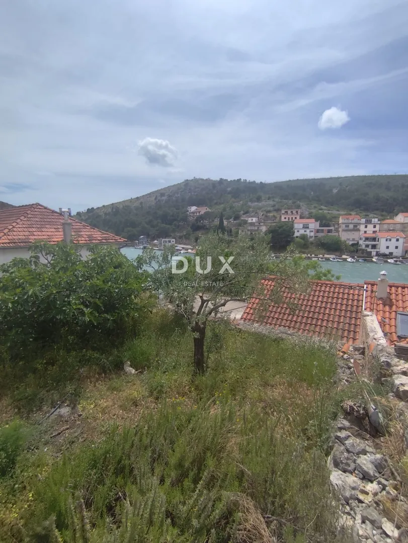 zaton, šibenik, kamena kuća za adaptaciju, prvi red do mora, 37 m² - slika 2