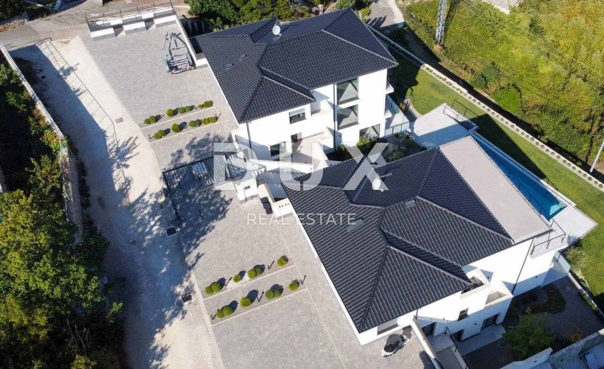 opatija, lovran, liganj - stan u vili s bazenom 120m2+terasa 27m2s panoramskim pogledom na more + okoliš 105m2 - slika 34