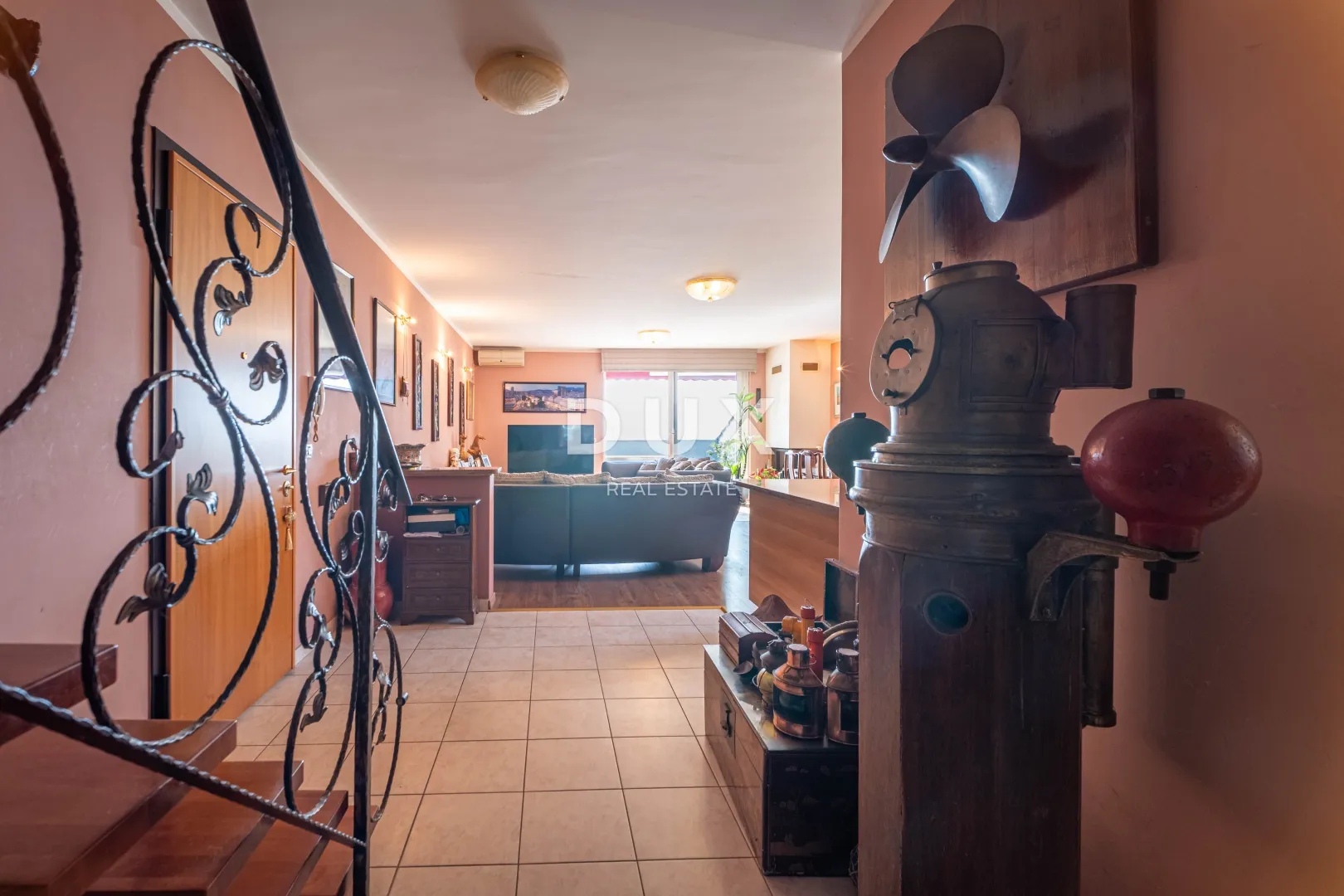 rijeka, kozala, dvoetažni stan, 170 m2, terasa, pogled na more, garaža - slika 8