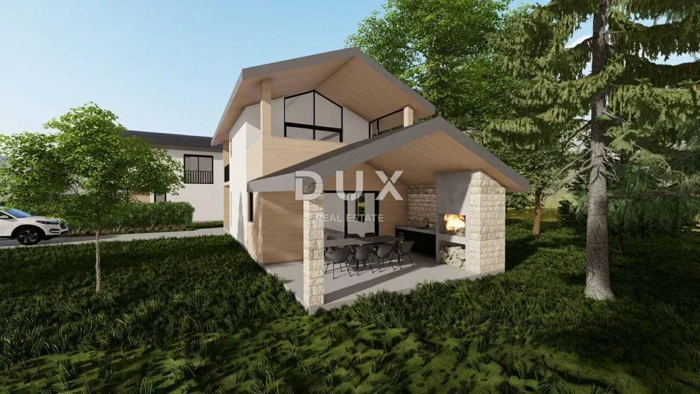 gorski kotar, severin na kupi - građevinsko zemljište 464 m2, započeta gradnja - slika 9