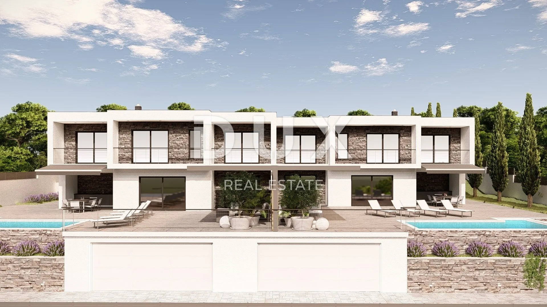 kvarner, crikvenica, luksuzna dvojna vila, 228 m2, novogradnja, bazen - slika 4