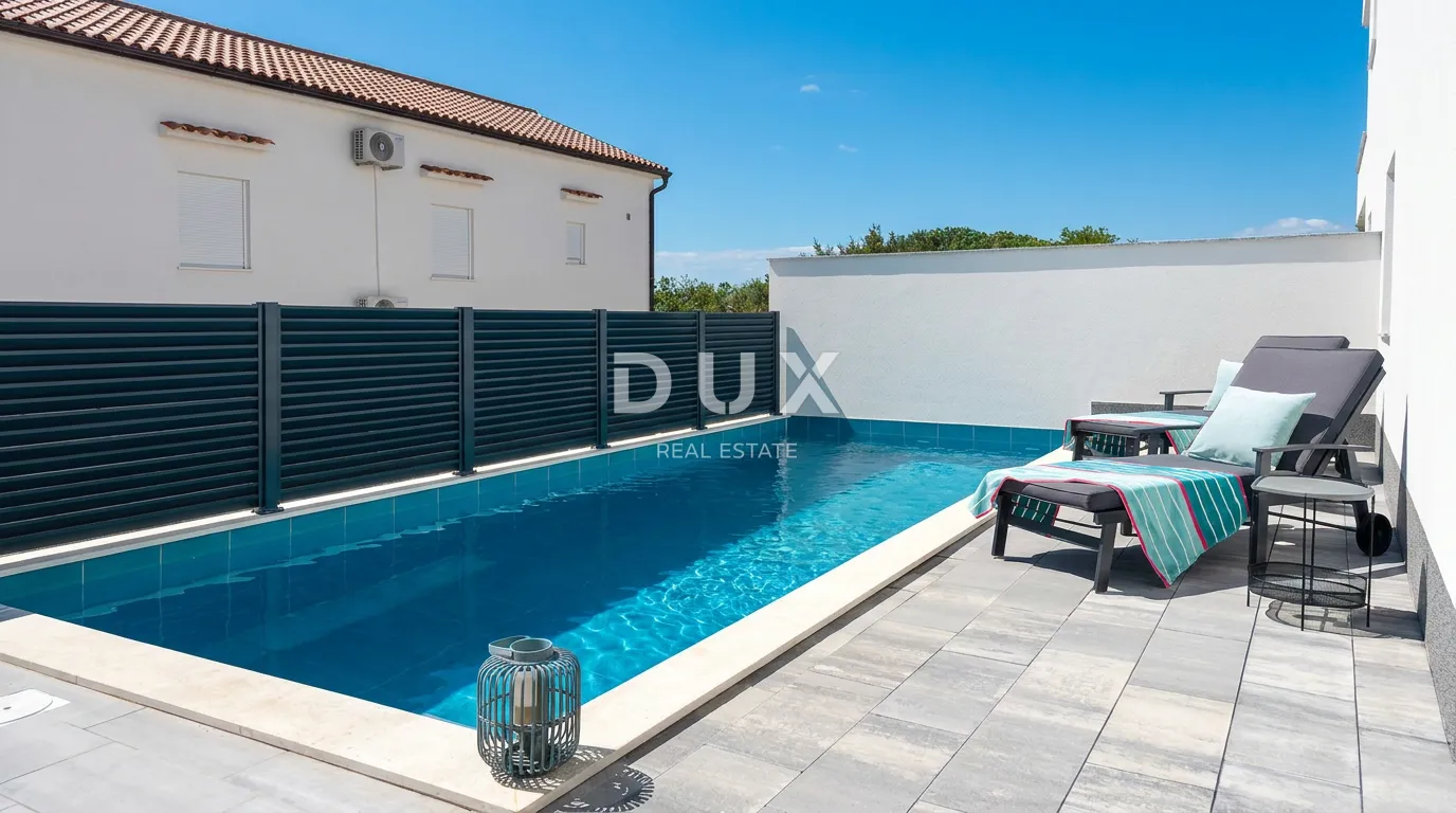 crikvenica, hrusta, stan 62 m², privatni bazen, pogled - slika 11
