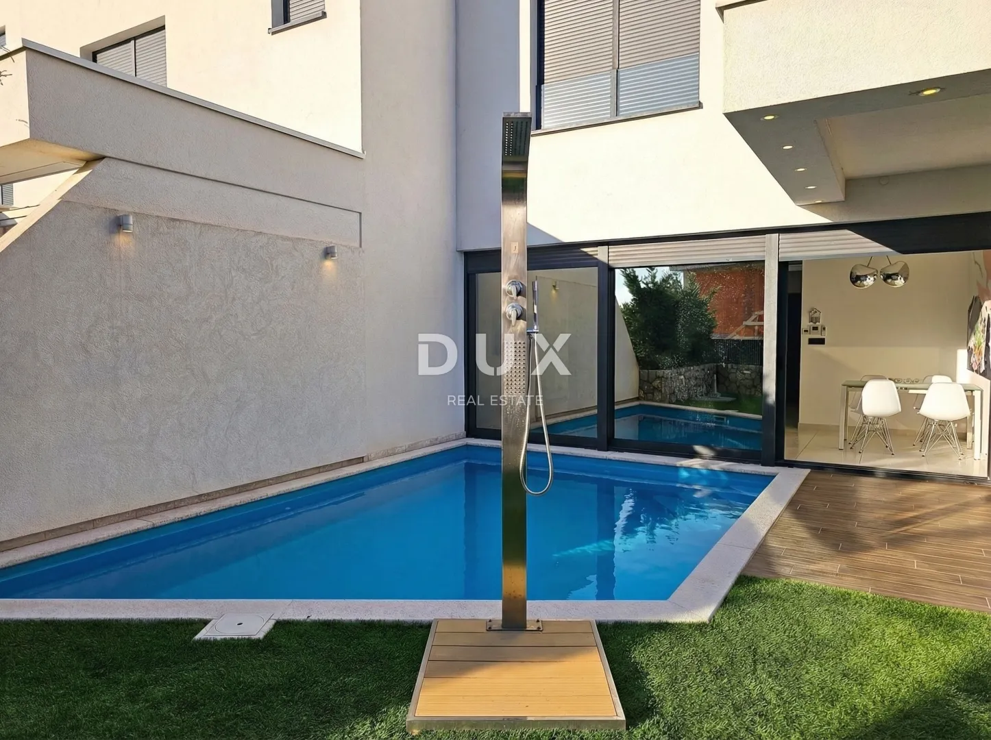 otok krk, grad krk, dvoetažni stan, 112,30 m2, bazen, najam - slika 9