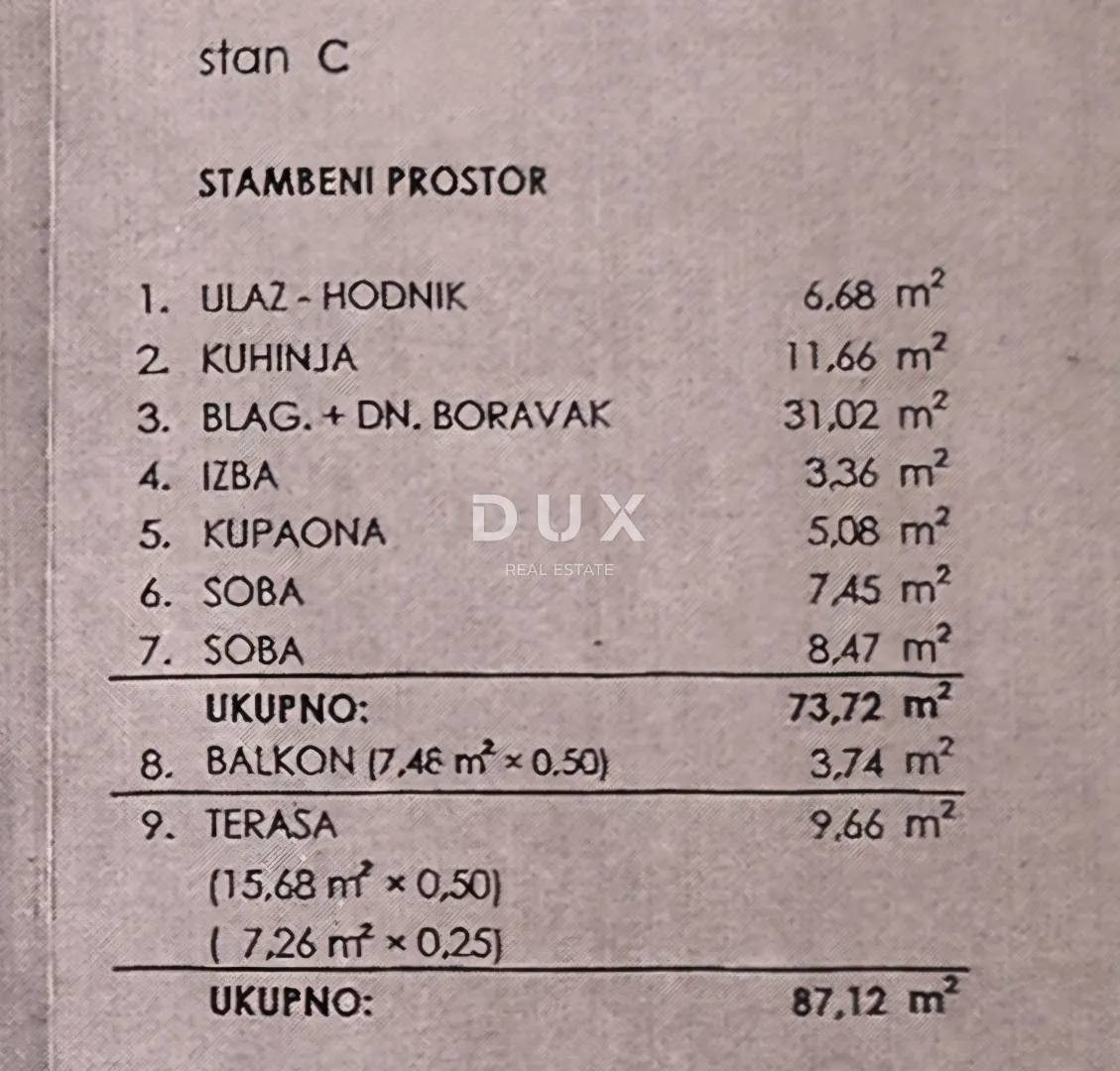 opatija, lovran - stan 87m2, db+2s, 1.kat s panoramskim pogledom na more - slika 35