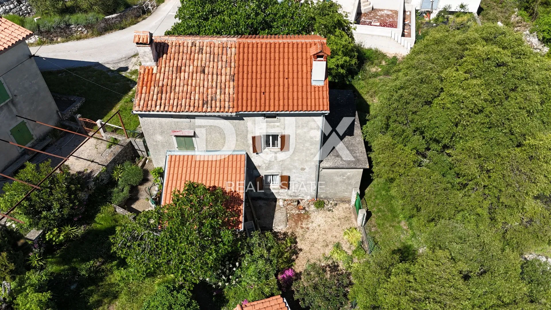 istra, rabac (okolica) - kamena kuća s pogledom na more - slika 34