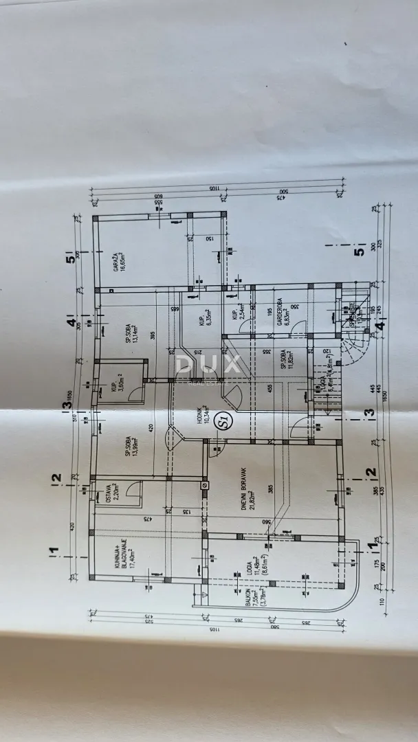 vodice, obrove, vila, 291,76 m2, tri etaže, dvorište - slika 43