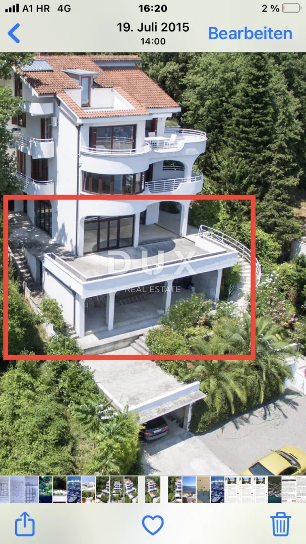 opatija, centar - dvoetažni stan 200m2 (prizemlje + suteren) 3s+db s panoramskim pogledom na more + okoliš 100m2 - slika 5