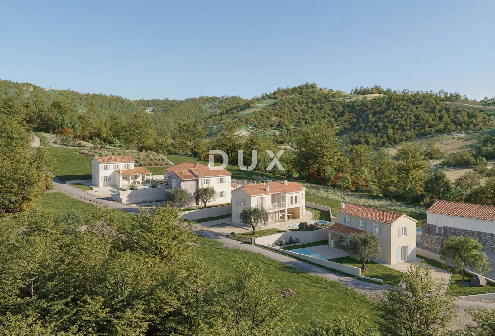 istra, pićan - vila s bazenom u novogradnji - slika 6