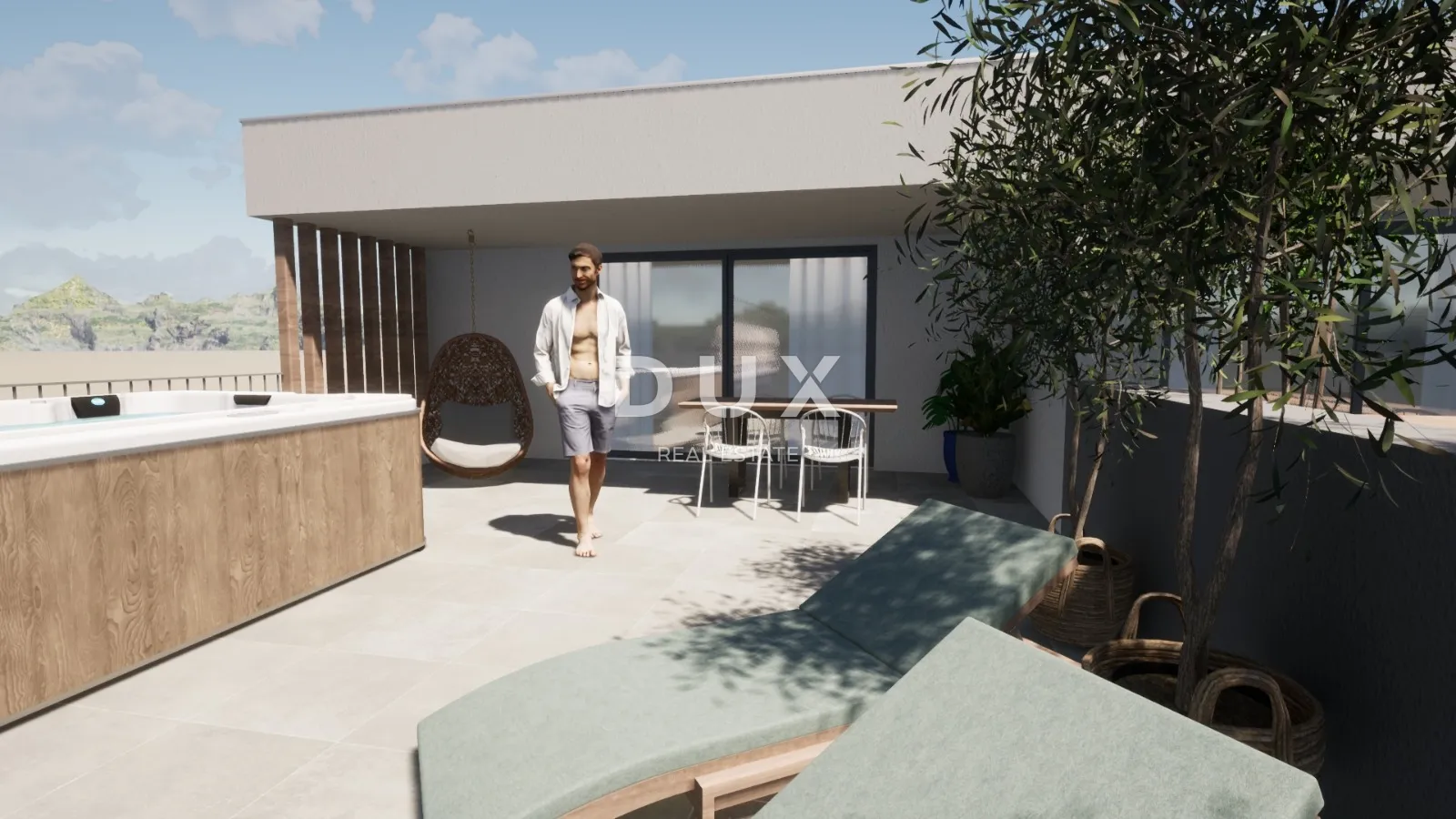 šibenik, vodice – stan na prvom katu s velikom terasom - slika 4