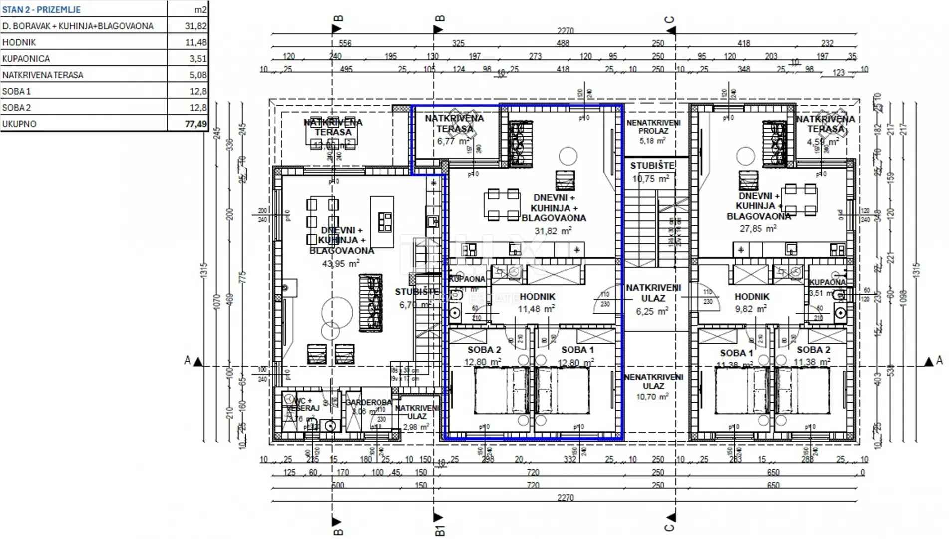 istra, poreč - stan 2s+db s vrtom u novom projektu na odličnoj lokaciji - slika 2