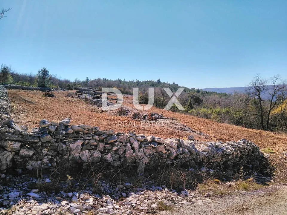 istra, rabac - građevinsko zemljište s pogledom na more - slika 4